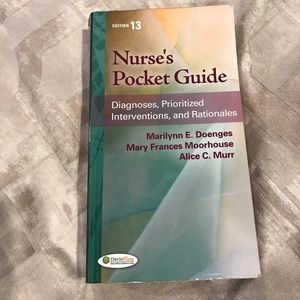 Nurses pocket guide paperback edition 13